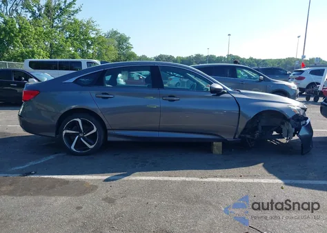 2018 Honda Accord Sport 2.0T from USA, damaged, VIN 1HGCV2F33JA027931
